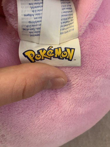 Costruisci un orso Pokemon Jigglypuff peluche rosa animale imbottito 2018 10" senza giocattolo audio - Foto 6 di 13