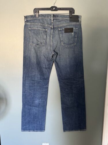 Citizens Of Humanity Core Jeans Mens Size 40x34 Blue Wash Slim Straight NEW - Picture 2 of 9