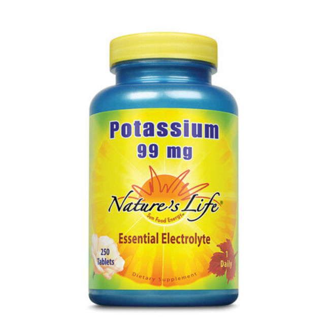 Nature's Life Potassium Tablets 99 MG 250 Count for sale online eBay