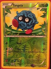2013 Pokemon Tangela Reverse Holographic Card 1/113
