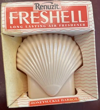 New Renuzit FRESHELL Air Freshener Honeysuckle Harbor Renuzit 1989 Vintage Boxed