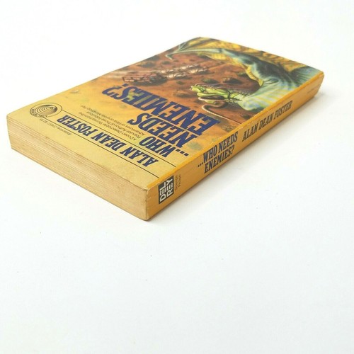 Who Needs Enemies? by Alan Dean Foster (1984 Mass Market) - Picture 4 of 4