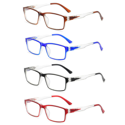Herren Kurzsichtig Kurzsichtbrille Federscharniere Myopiebrille -1,0 bis -6,0 E - Bild 4 von 18