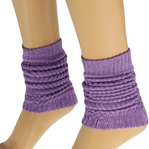 Cotton Leg Warmers for Women 1 Pair Cotton Knitted Retro - Picture 96 of 154