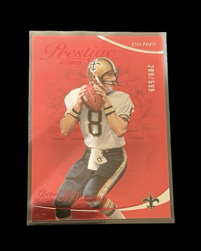 2023 Panini Prestige - Xtra Points Rosso #206 Archie Manning /599 F5 - Foto 2 di 3