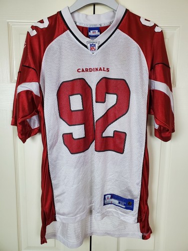 Reebok On Field NFL Jersey #92 Bertrand Berry Arizona Cardinals - Men's Medium - Picture 2 of 11