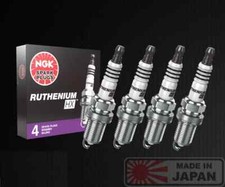 🔥 Set of 4 NGK Ruthenium HX Spark Plug For Honda Accord Civic CRV Odyssey  🔥