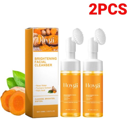 1-5X Curcuma Detergente Viso Curcuma Lavaggio Viso, Curcuma Schiuma Q8T5 - Foto 22 di 22
