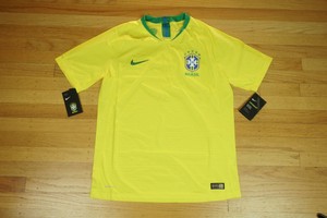 NIKE-2018-Vaporknit-Brasil-Brazil-Vapor-Home-Soccer-Futbol-Jersey-M-893858-749
