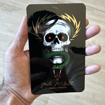 レア PowellPeralta mcgill sticker Powell Peralta Skateboard Sticker Bones Brigade Mike McGill