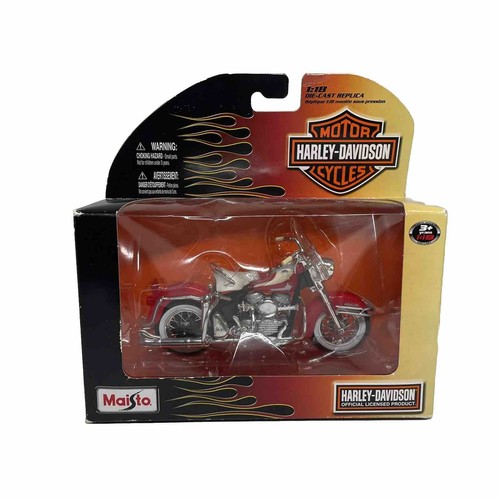Harley - Davidson FLH DUO GLIDE 1962 1/18 Scale Diecast Model by Maisto - Picture 1 of 2