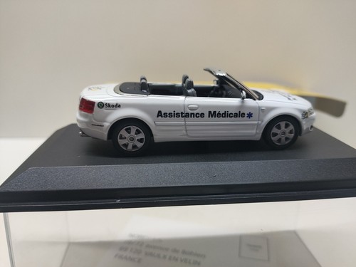 Audi A4 Cabriolet Tour De France Assistance Médicale 1/43 Norev - Bild 9 von 11