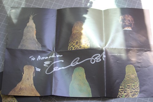 Armchair Apocrypha - Andrew Bird (CD, 2007, Album) w/Slipcover & Signed Inlay - Picture 3 of 3
