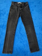 Levis 511 Slim Fit Straight Leg Flex Jeans Sz 14 Reg 27x27 Stonewash Black Tag