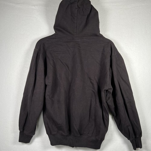 Busch Gardens Howl-O-Scream Zip Hoodie Sweatshirt Adult Small Black Halloween - Picture 4 of 9