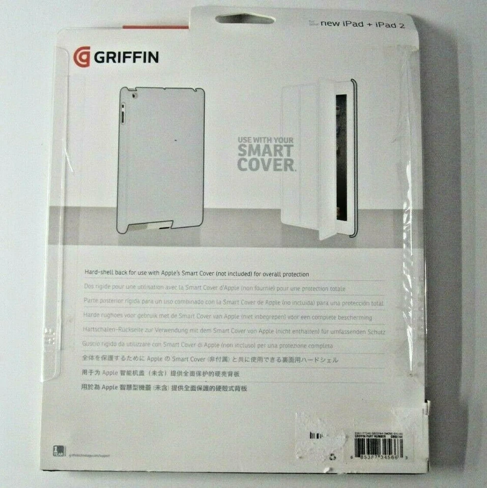 Griffin Smart Cover Outfit for iPad 2 GB03744 New - Image 2 of 3