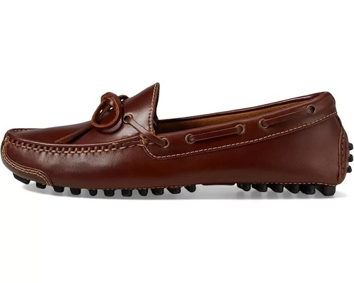 Cole Haan Gunnison Driver Loafer Mens Brown Leather Slip On Casual Shoes KHD2039 - Picture 14 of 18