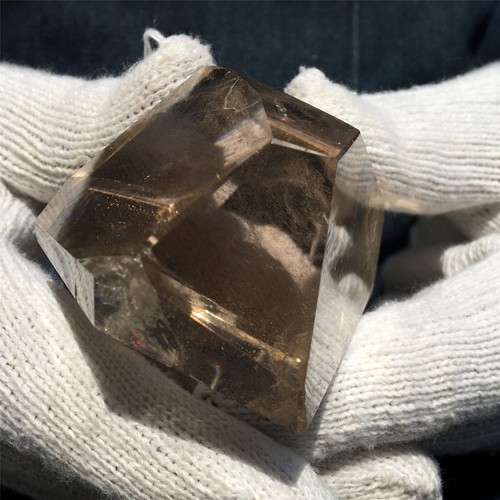 220g Natural Smoky Quartz Crystal Mineral Specimen Reiki gem Decoration XL1304 - Picture 8 of 12