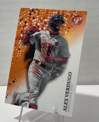 ๐ฅ ALEX VERDUGO YANKEES 2022 Topps Pristine - Orange Refractor SSP #'D /25 ๐ฅ - Picture 2 of 4