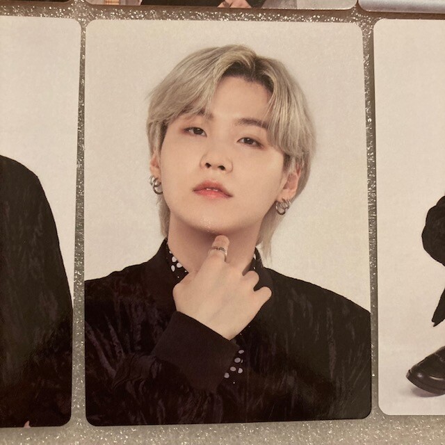 BTS PERMISSION TO DANCE LIVE トレカ SUGA BTS SUGA PTD PERMISSION TO DANCE On Stage SEOUL Mini Photo