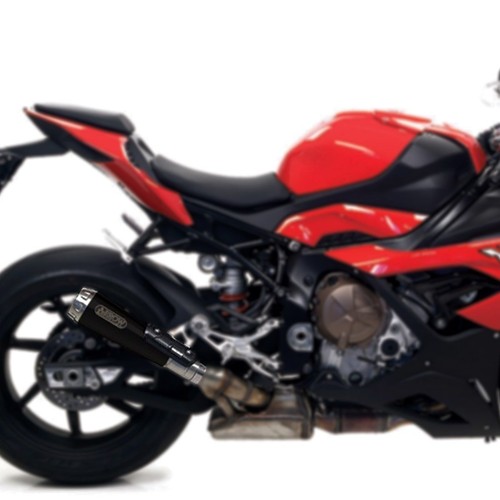 Tubo De Escape Arrow Aprobado Negro PR C Acero BMW S 1000 RR 2019 > 2023 - Imagen 4 de 4