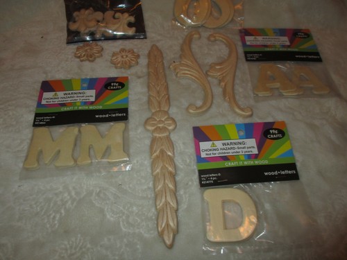Woodcrafting~Wood Trim~Letters~Appliques~Cabinetry~Wood Projects~Crafting - Picture 5 of 8