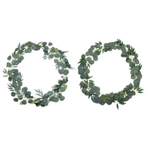 Graue Dekoblumen & künstliche Pflanzen