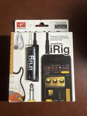 IK Multimedia iRig Guitar Interface for iOS and Mac