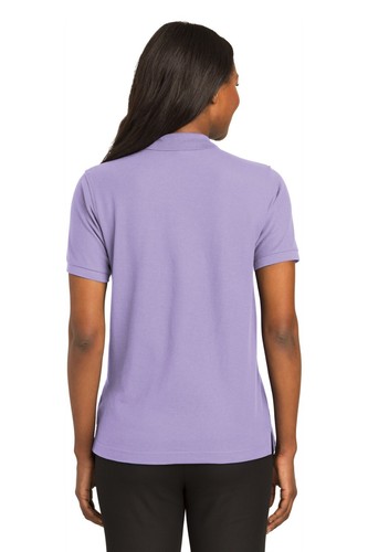 Port Authority L500 Ladies Short Sleeve Comfort Tee Silk Touch Polo Shirt - Picture 12 of 98