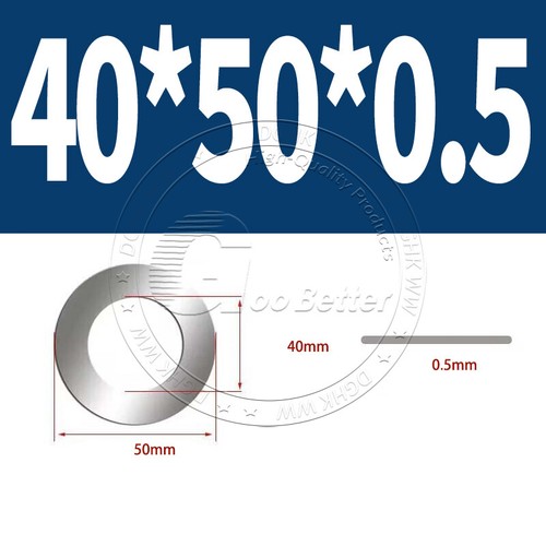 Shim Washers 0.1/0.2/0.3/0.5mm Thick DIN 988 High Quality 304 Stainless Steels - Picture 210 of 239