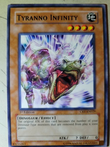 Yu-Gi-Oh! TCG Tyranno Infinity Cybernetic Revolution CRV-EN029 1st Edition... - Picture 2 of 2