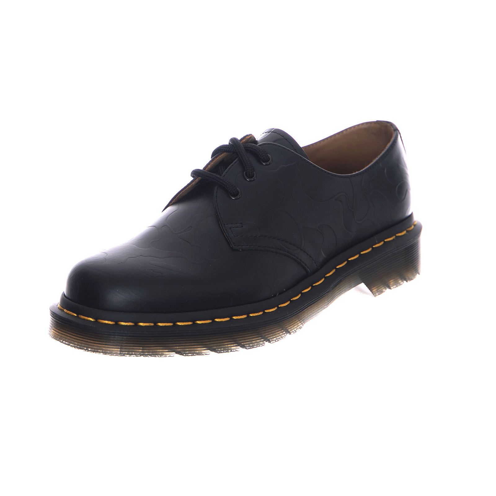 Dr.Martens zapatillas 1461 Bape negro Smooth Emboss Low Profile negro Dr.Martens zapatillas 1461 Bape negro Smooth Emboss Low Profile negro