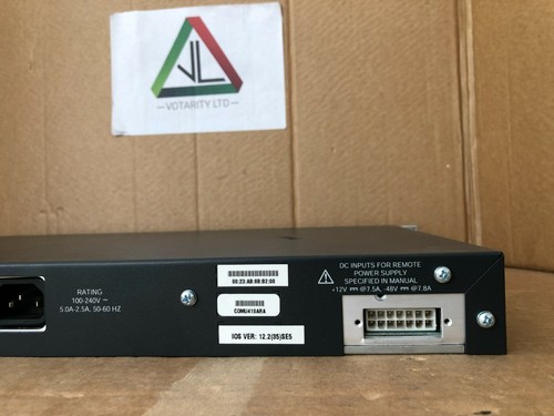 Cisco 3750-24PS-S con soportes de rack Cisco Catalyst WS-C3750-24PS-S (inc IVA) - Imagen 6 de 7