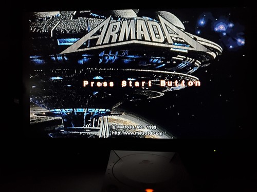 Armada CIB Complete Game Sega Dreamcast Tested * - Picture 2 of 23