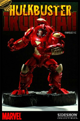 Hulkbuster Iron Man Comiquette Exclusive Sideshow Collectibles #519/650 - Afbeelding 1 van 5