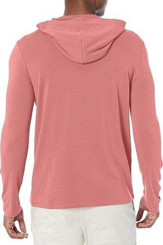 Boss Herren Identity Hoodie Langarm Freizeit Oberteil Gr. Small Rosa - Bild 2 von 4
