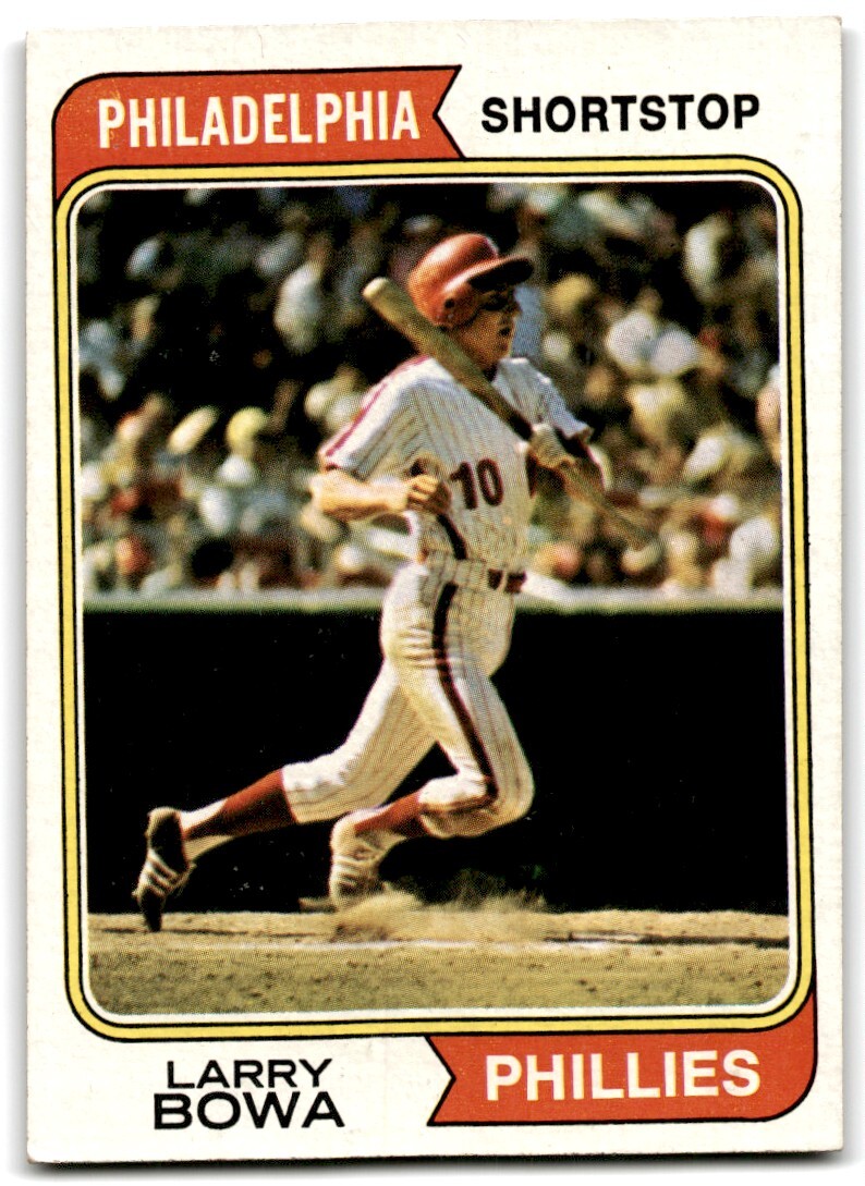 1974 Topps Larry Bowa Philadelphia Phillies #255
