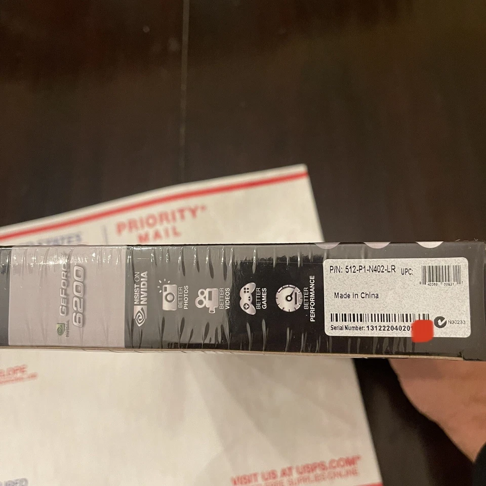 EVGA NVIDIA GeForce 6200 512P1N402LR 512MB DDR2 SDRAM PCI Video Card 512-N402-LR - Image 4 of 4