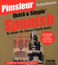 Spanish by Pimsleur: Used Audiobook