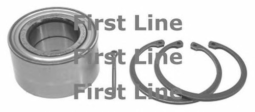 2x Cojinetes de rueda de eje delantero para VAUXHALL VECTRA 2.0 DI 16V 1995-2001 - Imagen 2 de 8