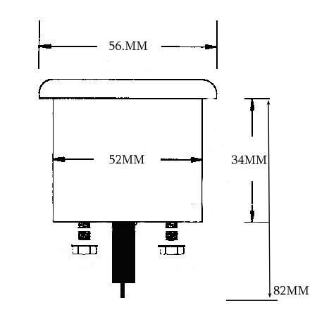 12v Massey Ferguson Tractor Fuel Gauge Level Gauge 135,165,168,175,178,185,188 - Picture 3 of 4