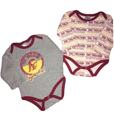 Usc Trojans Baby One Piece Lot 2 Bundle Outfit 6 9 Months Boys Girls Ebay Usc Trojans Baby One Piece Lot 2 Bundle Outfit 6 9 Months Boys Girls Ebay