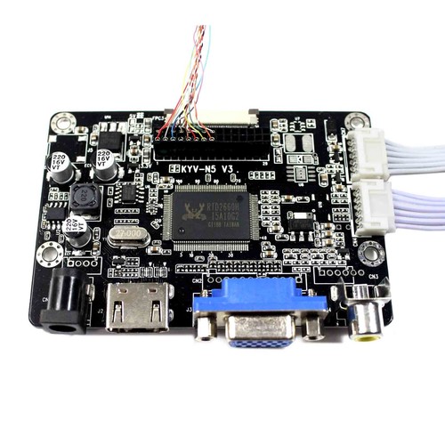 Pantalla LCD de 10,4 pulgadas LTD104EDZS 1024x768 de 10,4" con placa controladora LCD HDMI VGA - Imagen 4 de 5