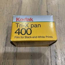 Kodak Tri-X Pan 400 B W Print Film TX 135-24 NOS Sealed Expired 1998