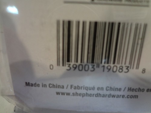 Shepherd Hardware 1-7/8" Plastic Spiked Square Cups #19083 (4 pcs) - Picture 4 of 4