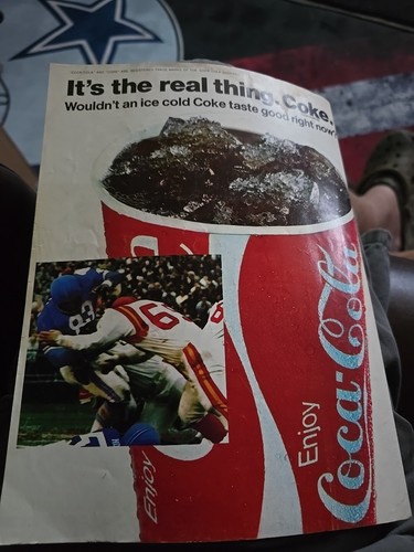 Dallas Cowboys Dave Campbell 1970 Ausblick - Bild 3 von 6