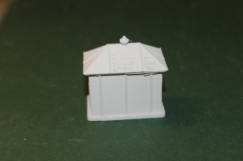 1-87TH HO SCALE 3D PRINTED TRACK SIDE ELECTRICAL CONTROL BOX SMALL - Picture 4 of 4