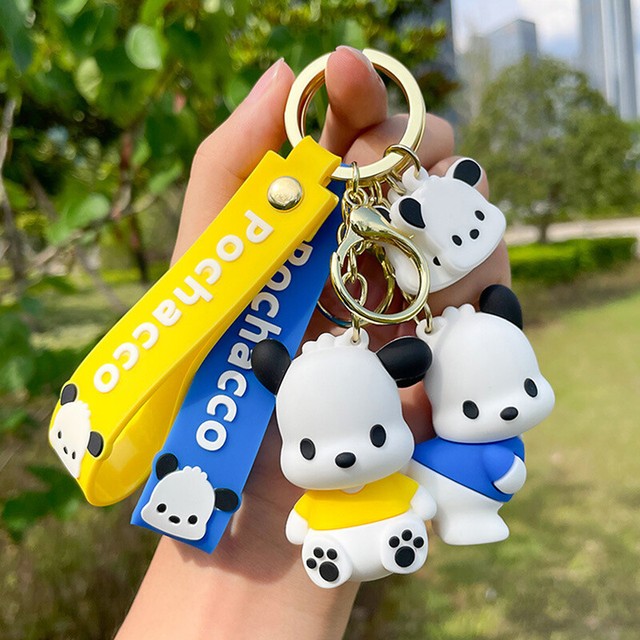 Kawaii Sanrio Keychain Cute Cartoon Pochacco Doll Pendant Car Key Gifts Friends√ Kawaii Sanrio Keychain Cute Cartoon Pochacco Doll Pendant Car Key Gifts Friends√