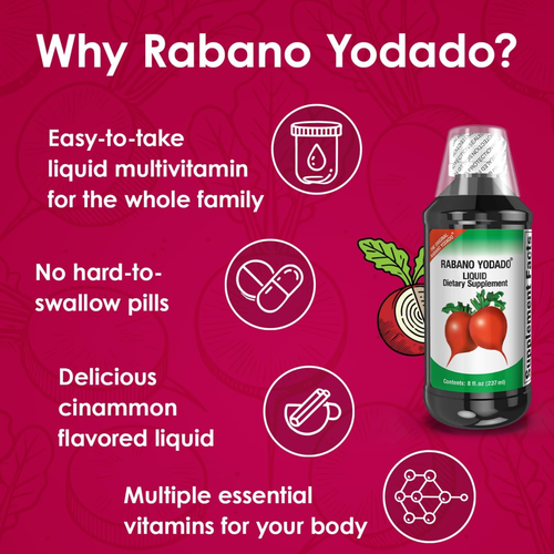 Menper Rabano Yodado Nutritional Liquid Supplement - 8 fl oz - Picture 6 of 8