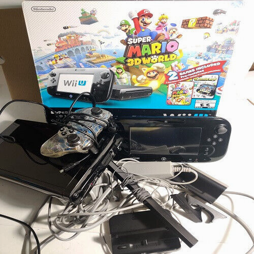Nintendo Wii U Super Mario 3D World Deluxe mit Pokken & Splatoon - Bild 4 von 5